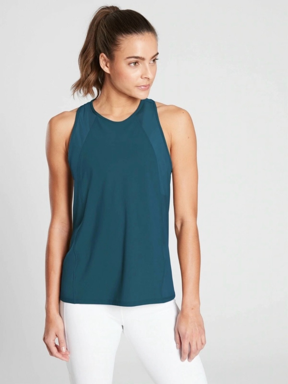 🛍️Athleta XXS Deep Teal Sleeveless Performance Tank